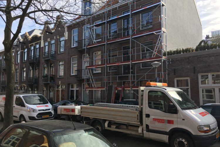 Renovatie Wakkerstraat Amsterdam