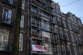 Renovatie gevel Amsterdam