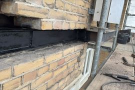 Herstel van metselwerk en stalen balk in Amsterdam